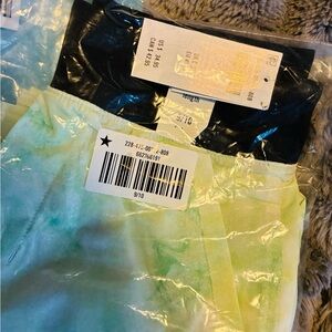 Abercrombie & Fitch Kids Green and Blue Shorts